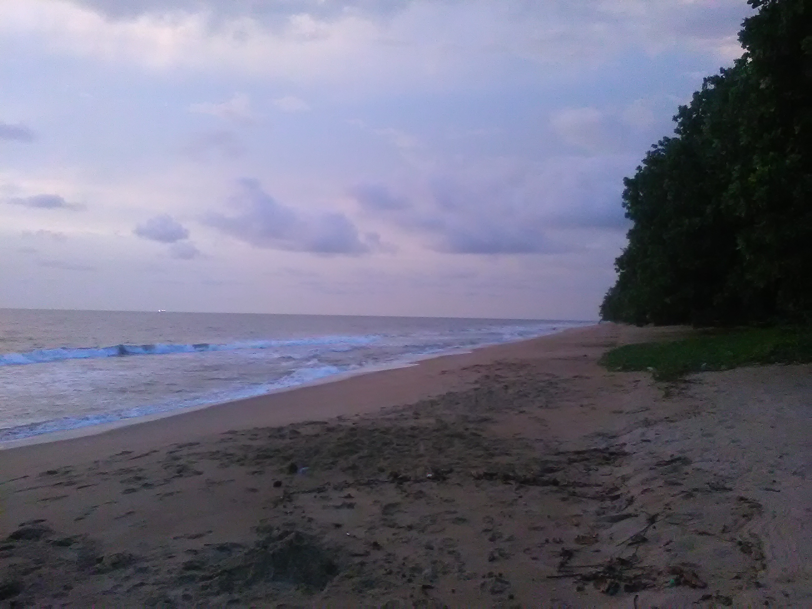 Plage de Kribi au Cameroun